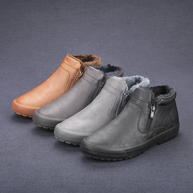Waterproof Winter Boot - 겨울 남성 부츠 고품질 방수 가죽