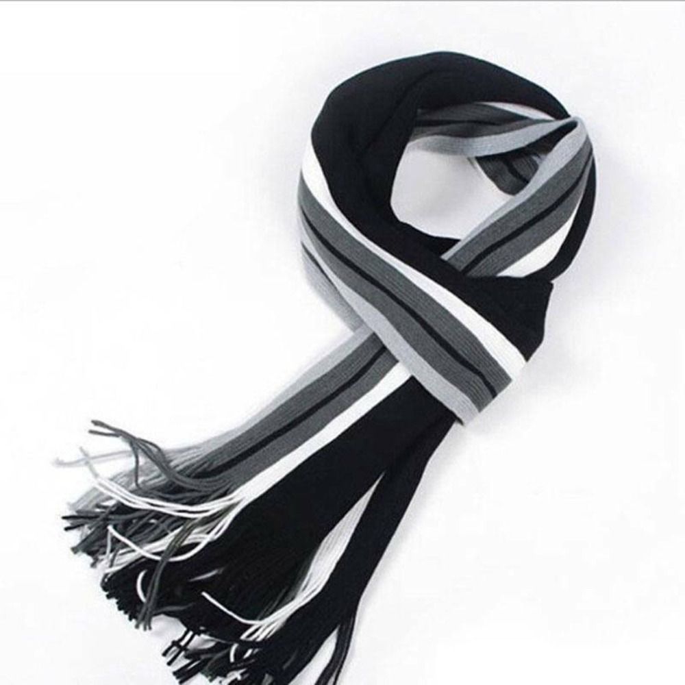 캐시미어 남성 스트라이프 스카프 패션 두꺼운 술 스톨  - Wool Scarf Men 리뷰 및 가격