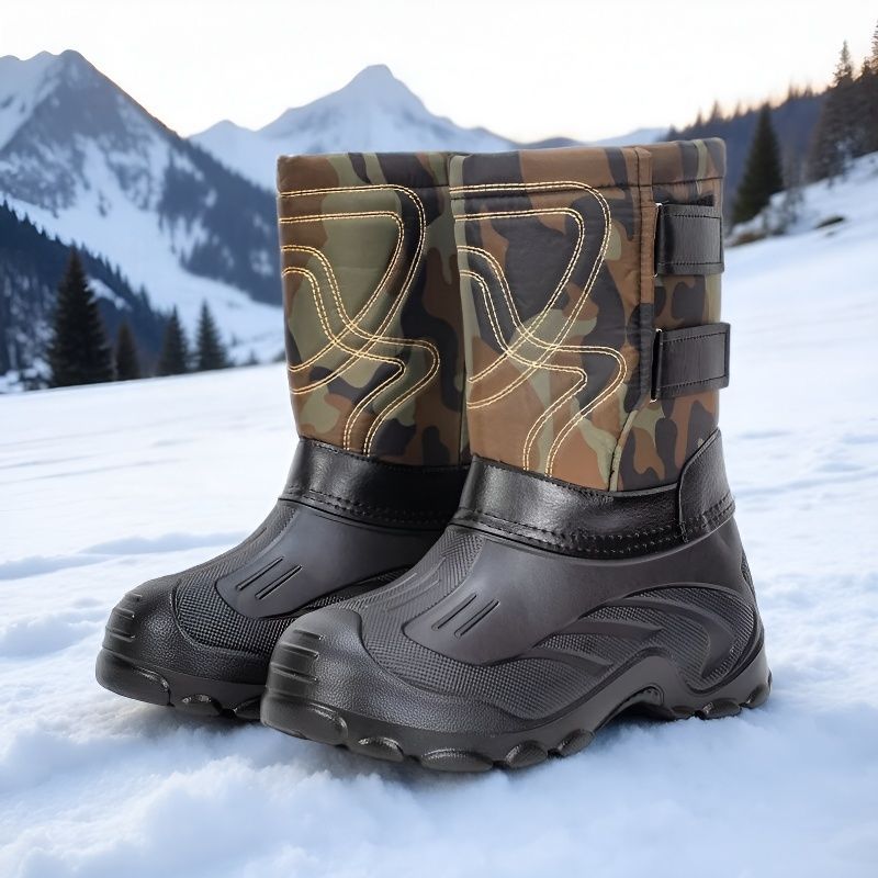 대형 사이즈 스노우 부츠, 방한 및 보온 남성용 부츠, - Waterproof Winter Boot 리뷰 및 가격