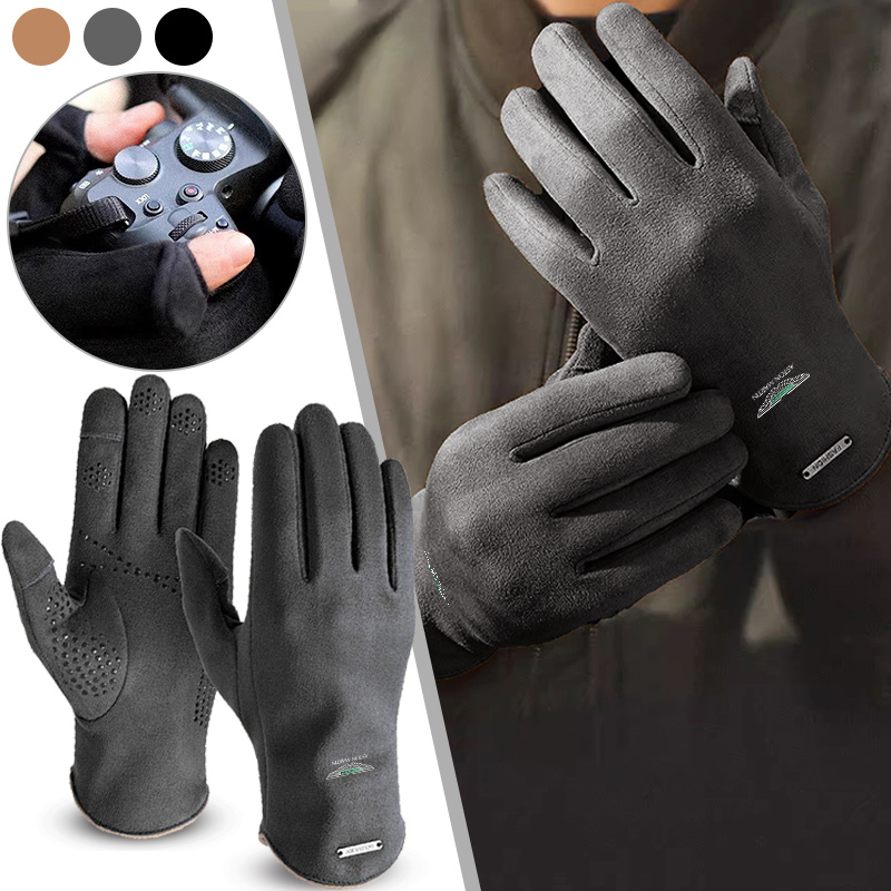 1쌍 오토바이 야외용 두꺼운 방풍 터치스크린 장갑 미끄 - Touch Screen Gloves 리뷰 및 가격