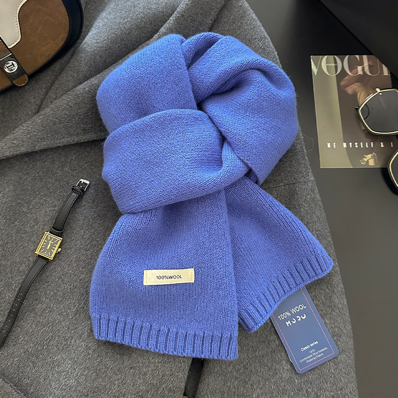 100% 울 스카프 여성 남성 솔리드 컬러 겨울 따뜻한 - Wool Scarf Men 리뷰 및 가격