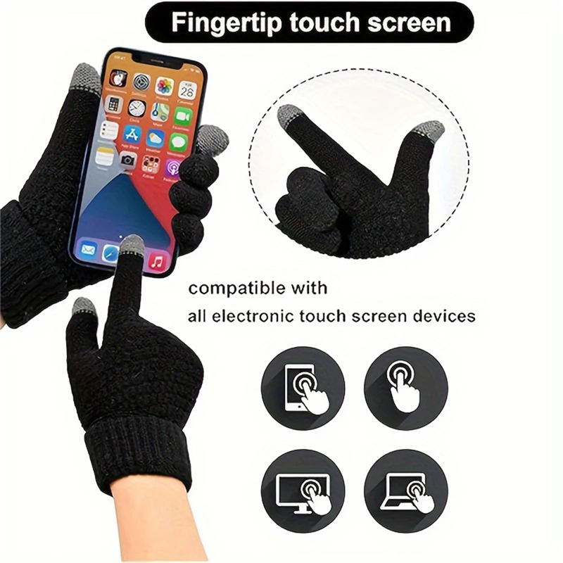 두꺼운 따뜻한 겨울 야외 스키 장갑 터치 스크린 호환  - Touch Screen Gloves 리뷰 및 가격