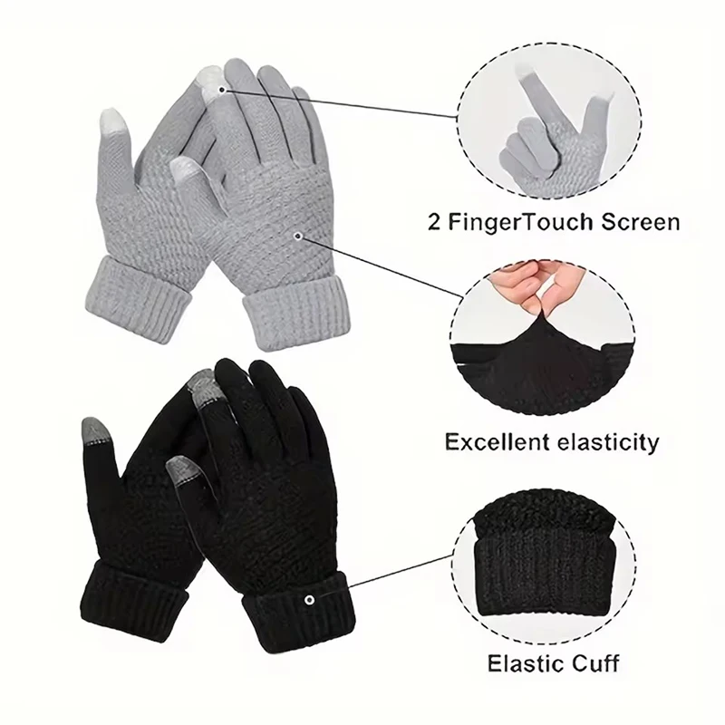 두꺼운 따뜻한 겨울 야외 스키 장갑 터치 스크린 호환  - Touch Screen Gloves 리뷰 및 가격