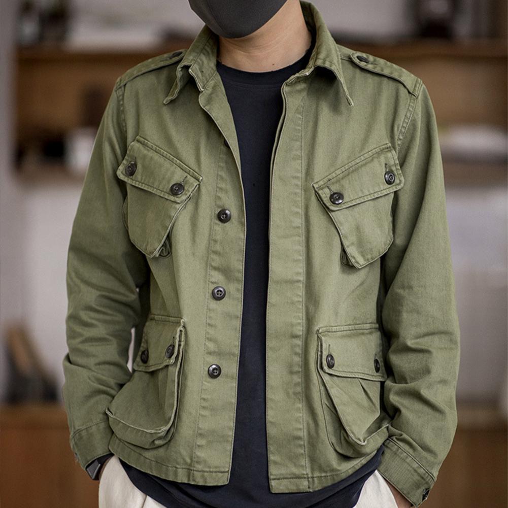 여러 개의 포켓이 있는 작업 스타일 재킷 남성용 카고  - Down Jacket Packable 리뷰 및 가격