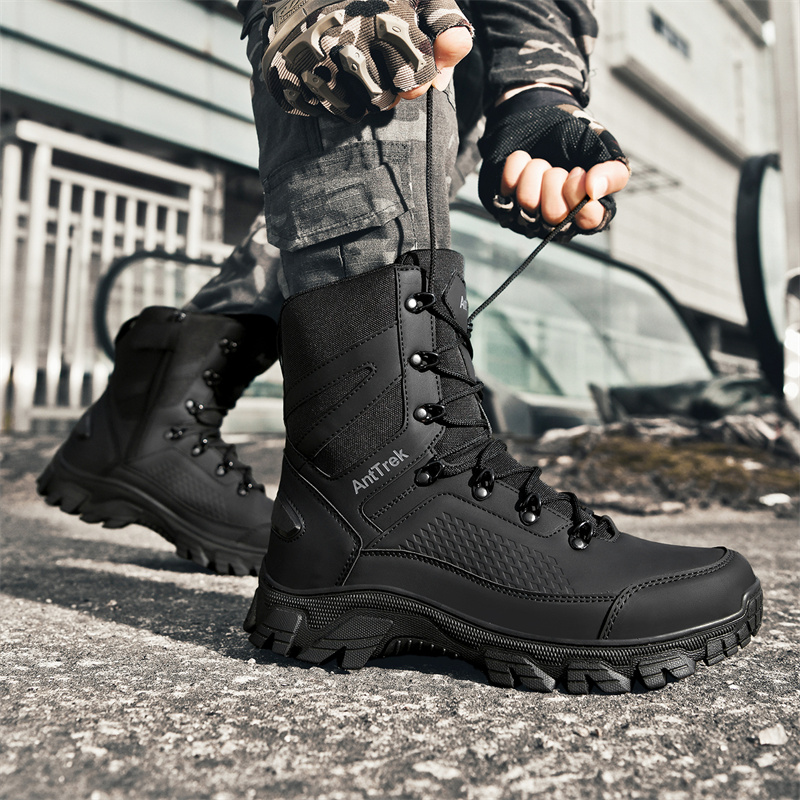남성용 와일드 트레이닝 부츠 사계절용 하이탑 논슬립 방 - Waterproof Winter Boot 리뷰 및 가격